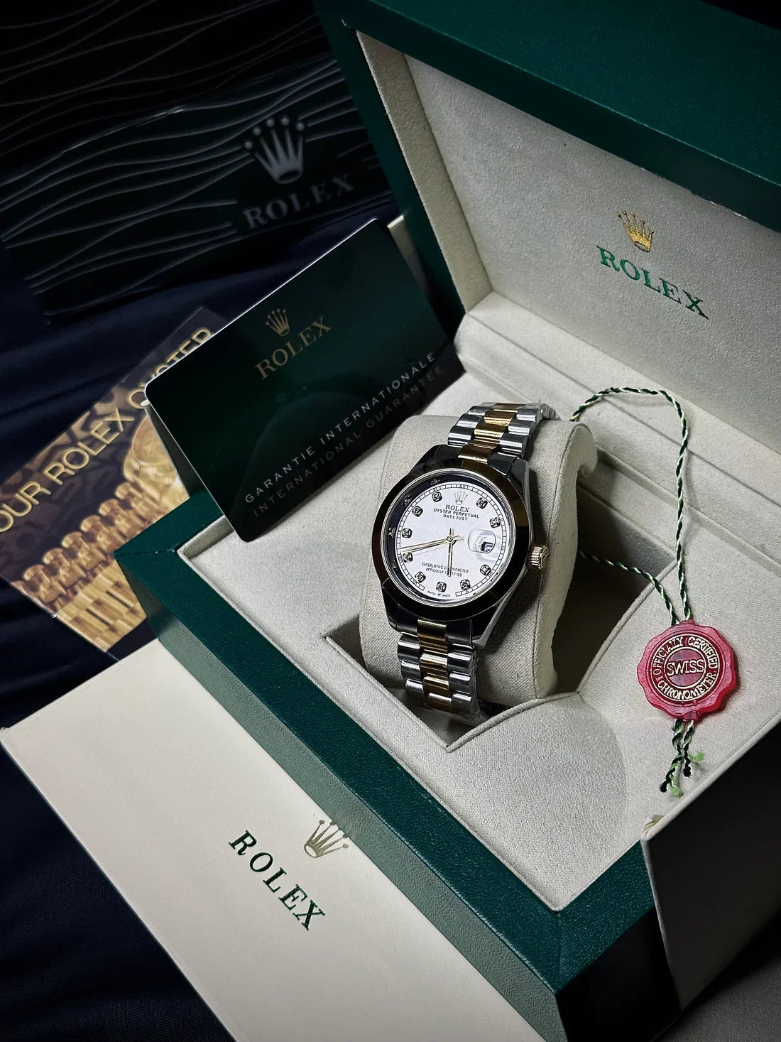 Rolex Diamond Date Just RX